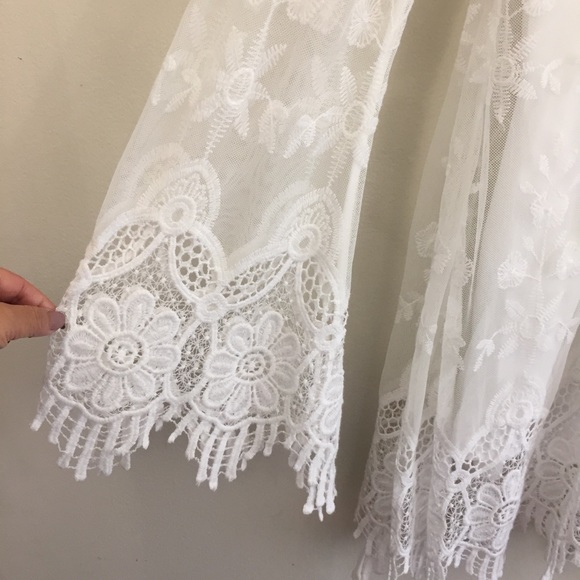 Show Me Your MuMu Fannie Flow Lace Boho Dress - Picture 4 of 8